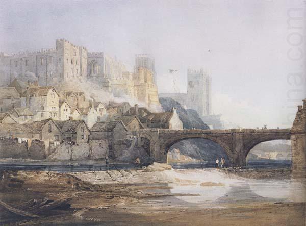 Samuel Prout Part of Durham Bridge (mk47) china oil painting image